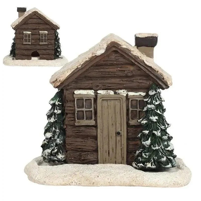 Homeko Cozy Log Cabin Incense Burner -