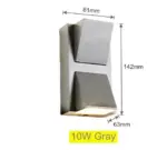 Homeko Creative K Shape LED Waterproof Wall Lamp