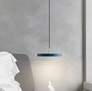 Homeko Creative Metal Round Saucer Pendant Light
