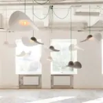 Homeko Creative Straw Hat Pendant Light