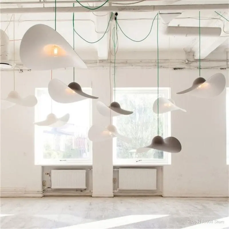 Homeko Creative Straw Hat Pendant Light