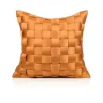 Homeko Criss Cross Luxury Pillow Cover