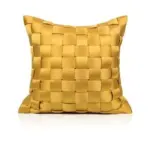 Homeko Criss Cross Luxury Pillow Cover