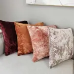 Homeko Crushed Velvet Pillow Cover