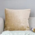 Homeko Crushed Velvet Pillow Cover