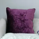 Homeko Crushed Velvet Pillow Cover