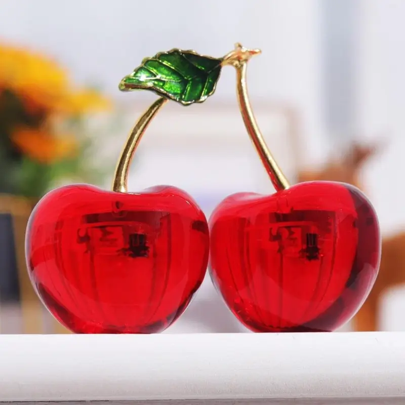 Homeko Crystal Cherry Figurine