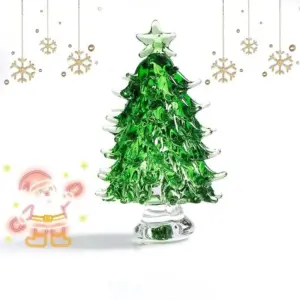 Homeko Crystal Christmas Tree Figurine