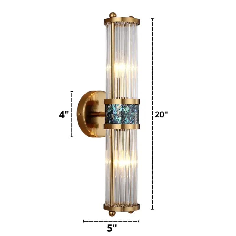 Homeko Crystal Wall Light