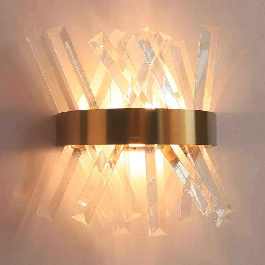 Homeko Crystal Wall Sconce -