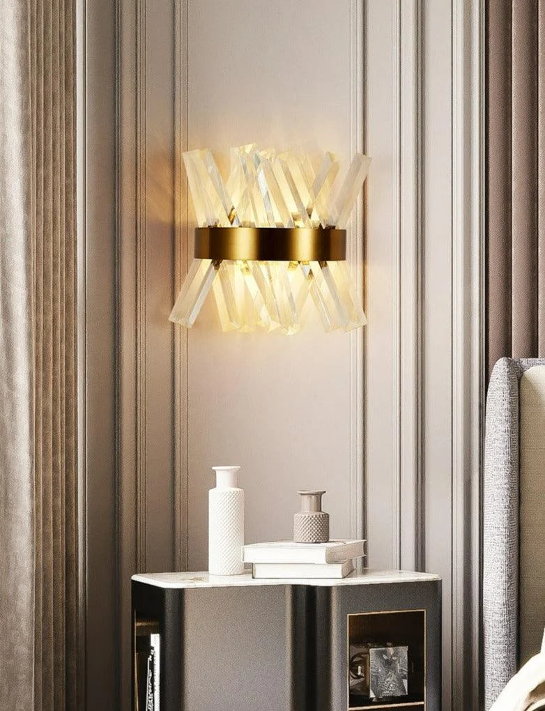 Homeko Crystal Wall Sconce -