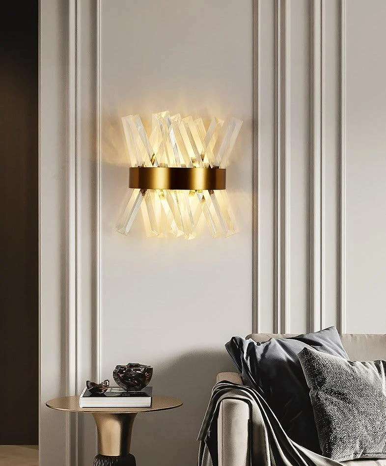 Homeko Crystal Wall Sconce -