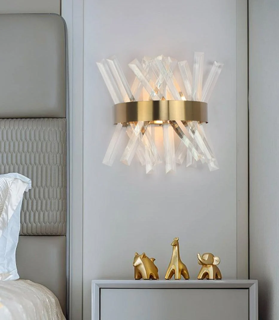 Homeko Crystal Wall Sconce -