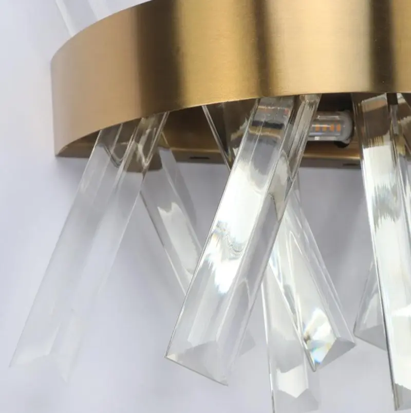 Homeko Crystal Wall Sconce