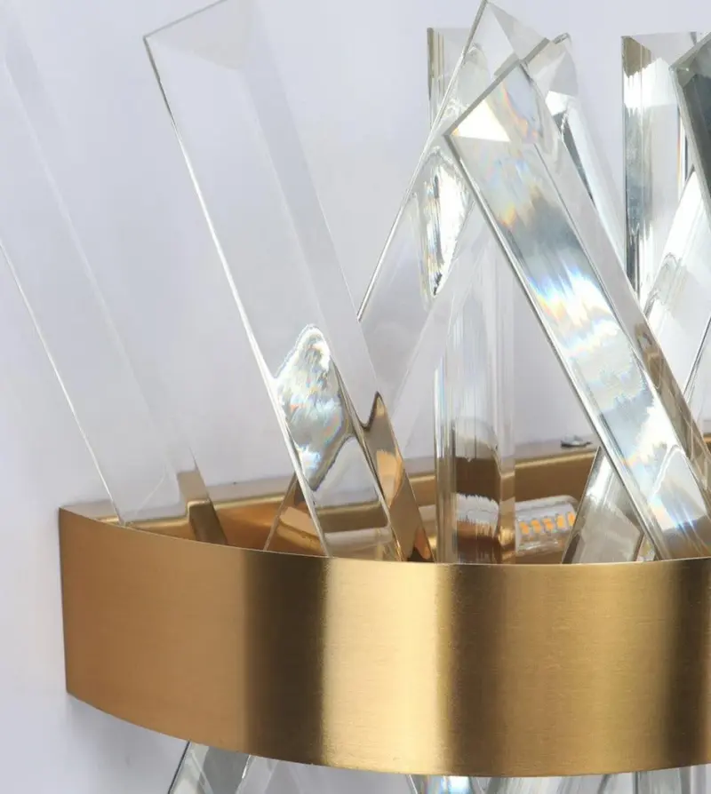Homeko Crystal Wall Sconce