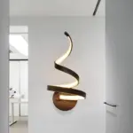 Homeko Curved Metal LED Wall Lamp