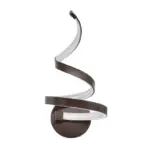 Homeko Curved Metal LED Wall Lamp