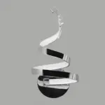 Homeko Curved Metal LED Wall Lamp