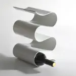 Homeko Curves Metal Table Wine Rack Bottle Holder