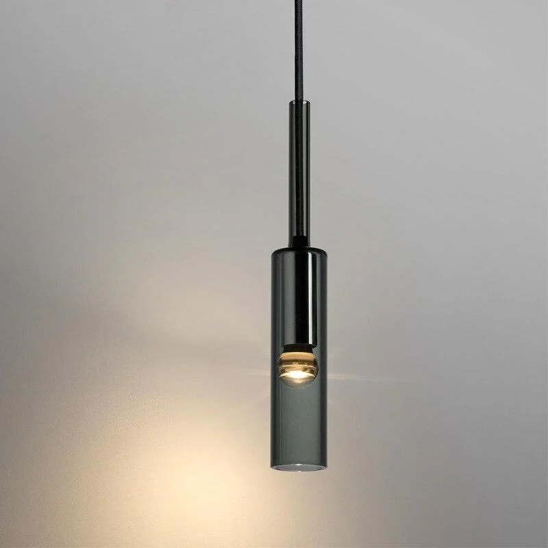 Homeko Cylindrical Glass Pendant Light -