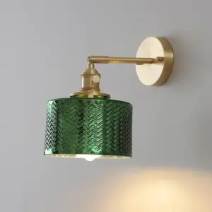 Homeko Cylindrical Glass Wall Lamp