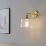Homeko Cylindrical Glass Wall Lamp