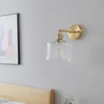 Homeko Cylindrical Glass Wall Lamp
