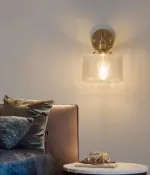 Homeko Cylindrical Glass Wall Lamp