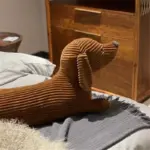 Homeko Dachshund Dog Cushion