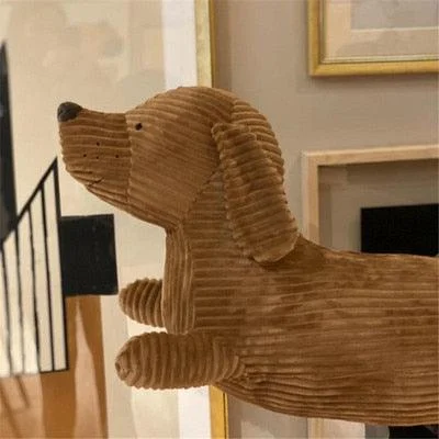 Homeko Dachshund Dog Cushion -