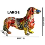 Homeko_Dachshund_Nordic_Painted_Statue_-_-4227749 Homeko Dachshund Nordic Painted Statue