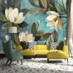 Homeko_Day_for_the_Lily_Mural_Wallpaper_Decal_-_-4227948 Homeko Day for the Lily Mural Wallpaper Decal