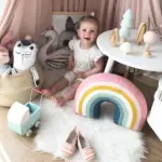 Homeko Days Rainbow Pillow