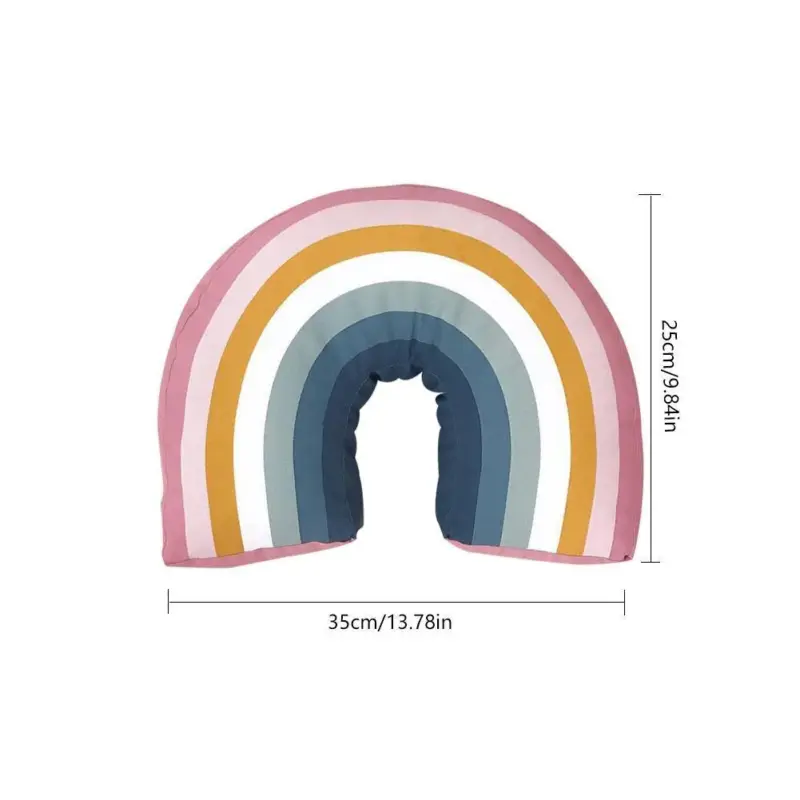 Homeko Days Rainbow Pillow