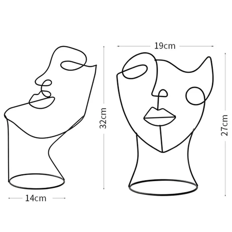Homeko Decor Sculptures and Hat Holders -