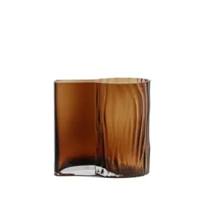 Homeko Decorative Amber Glass Vases
