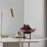 Homeko Decorative Glass Fruit Bowl with Stand