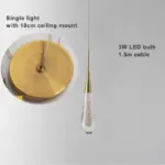 Homeko Decorative Stair Pendant Light