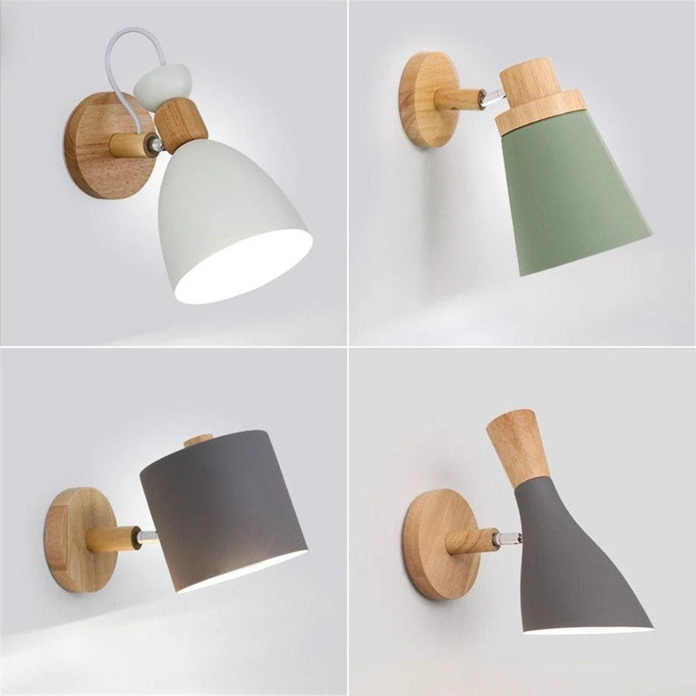 Homeko Design Nordic Style Modern Bedside Wall Lights -