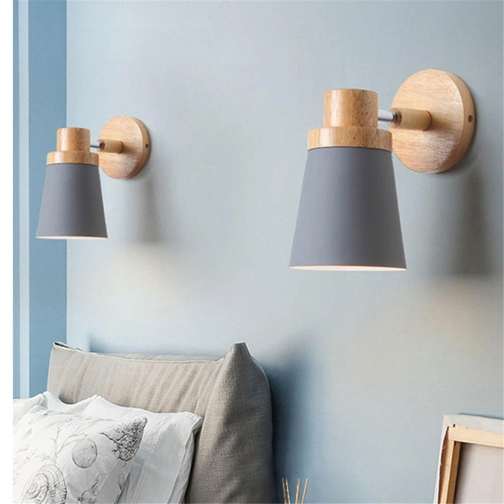 Homeko Design Nordic Style Modern Bedside Wall Lights -