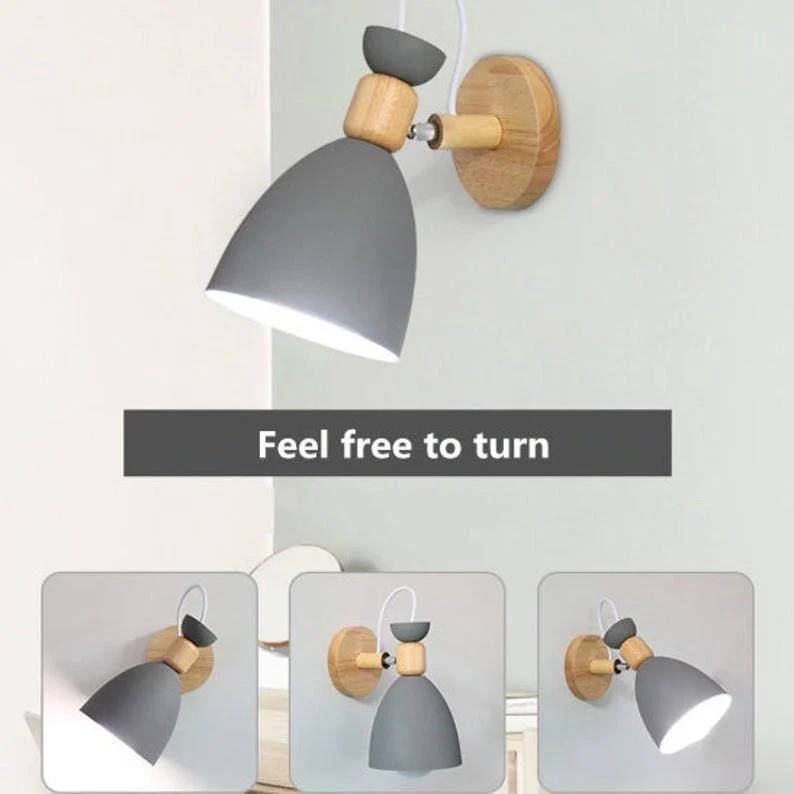 Homeko Design Nordic Style Modern Bedside Wall Lights -