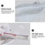 Homeko Design Spiral Wall Lamp