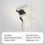 Homeko Design Spiral Wall Lamp