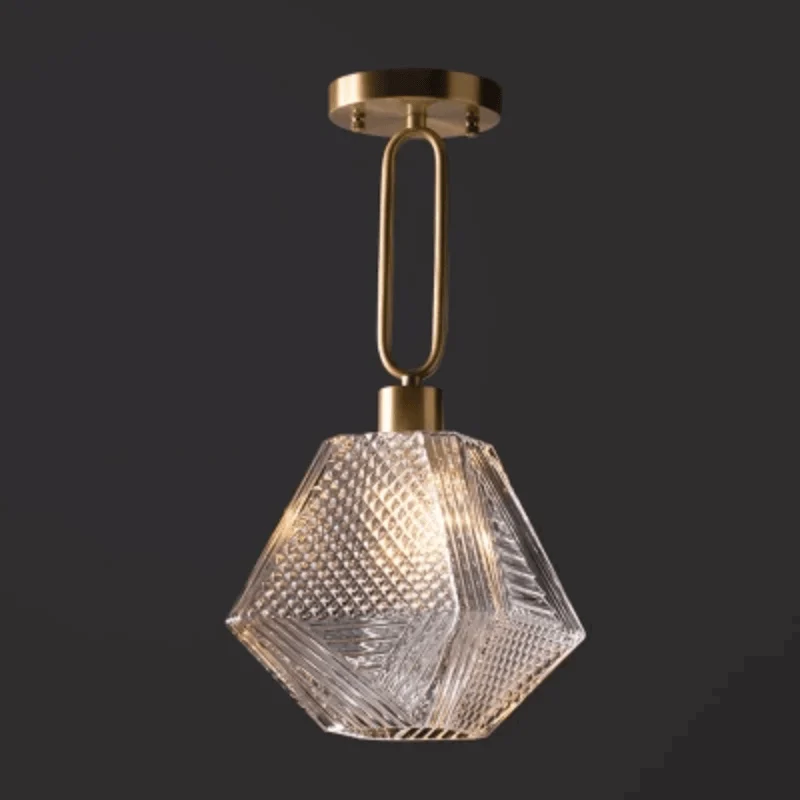 Homeko Diamond Glass Pendant Lamp -