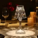 Homeko Diamond Glass Table Lamp