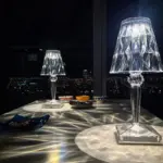 Homeko Diamond Glass Table Lamp