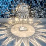 Homeko Diamond Glass Table Lamp