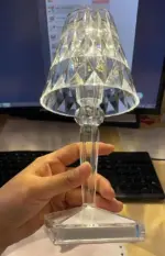 Homeko Diamond Glass Table Lamp