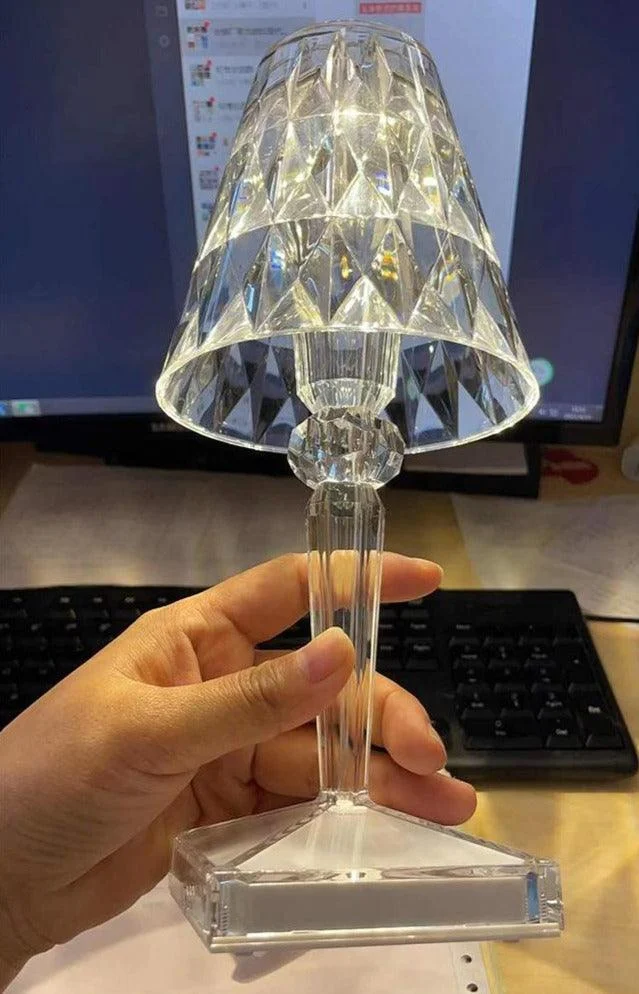 Homeko Diamond Glass Table Lamp -