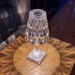 Homeko Diamond Glass Table Lamp